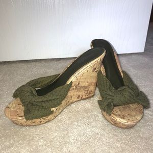Olive/Army Green Wedges